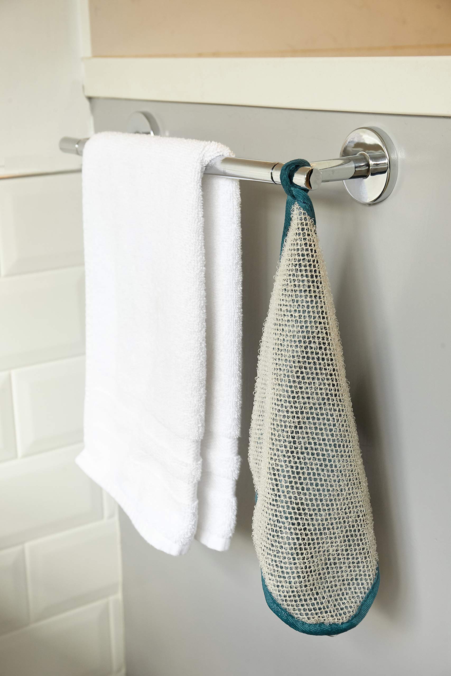 Paradiso 6-Pack Soft-Weave Wash Cloths - Premium Bath Towels for Face & Body, Gentle Exfoliation, Quick-Drying, Teal Blue - Perfect for Spa, Baby Care & Luxury Bathroom Essentials