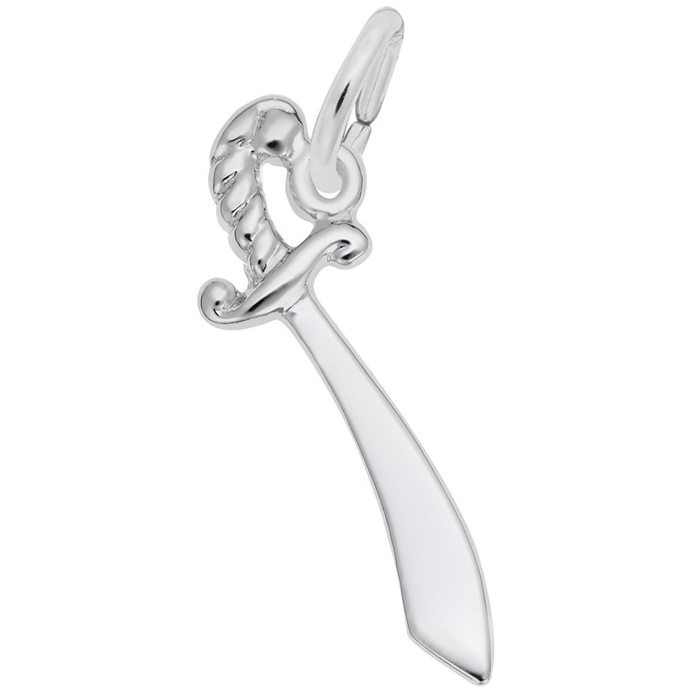Handmade Sword Charm Pendant for Jewelry Making - Perfect for Bracelets, Necklaces & DIY Crafting - Ideal for Cosplay, Gifts & Medieval Themed Accessories