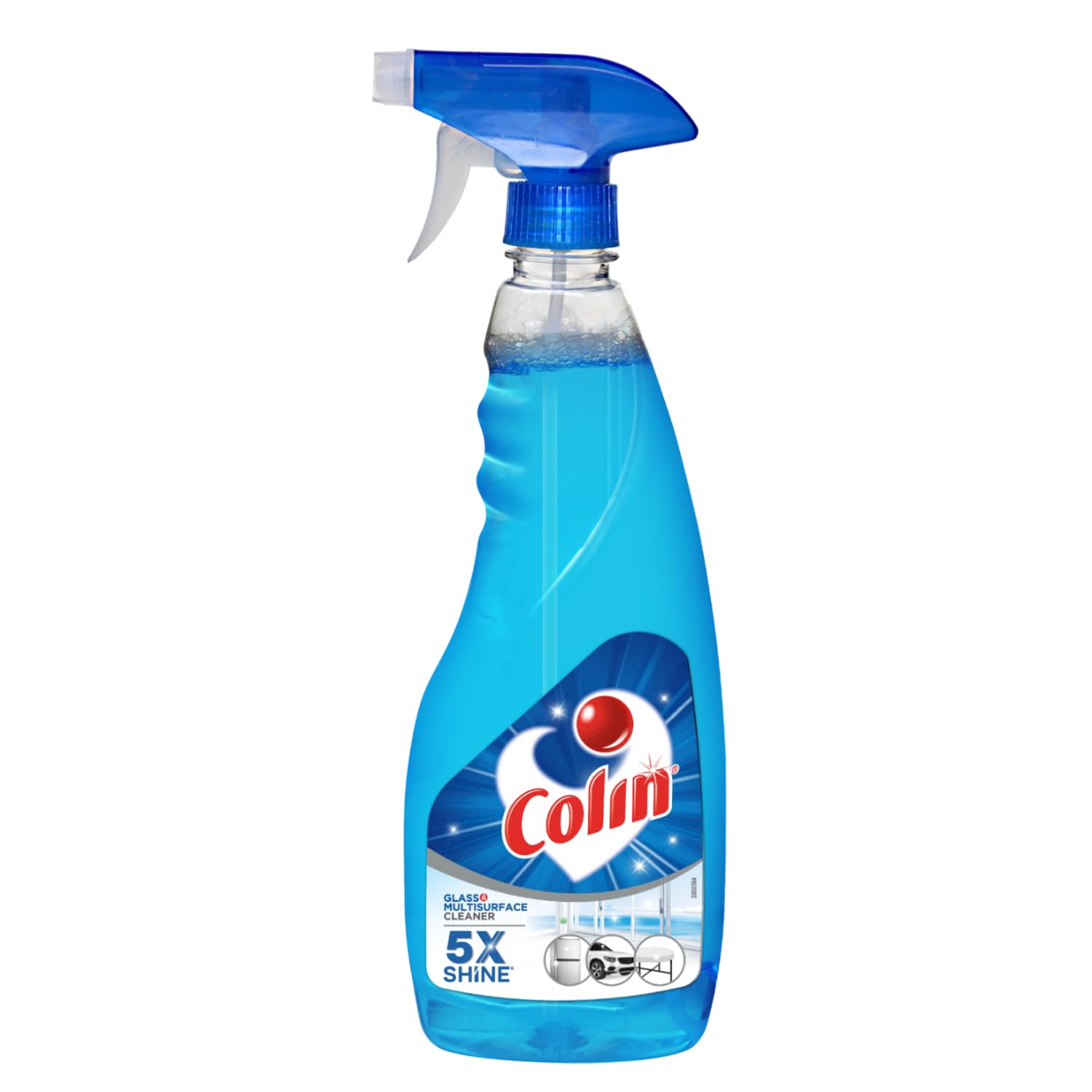 Colin 500ml Glass & Surface Cleaner Spray | India's #1 Glass Cleaning Solution | Multi-Purpose Cleaner for Cars, Kitchens & Home Surfaces | Streak-Free Shine for Windows, Mirrors & Countertops | Perfect for Daily Cleaning & Maintenance