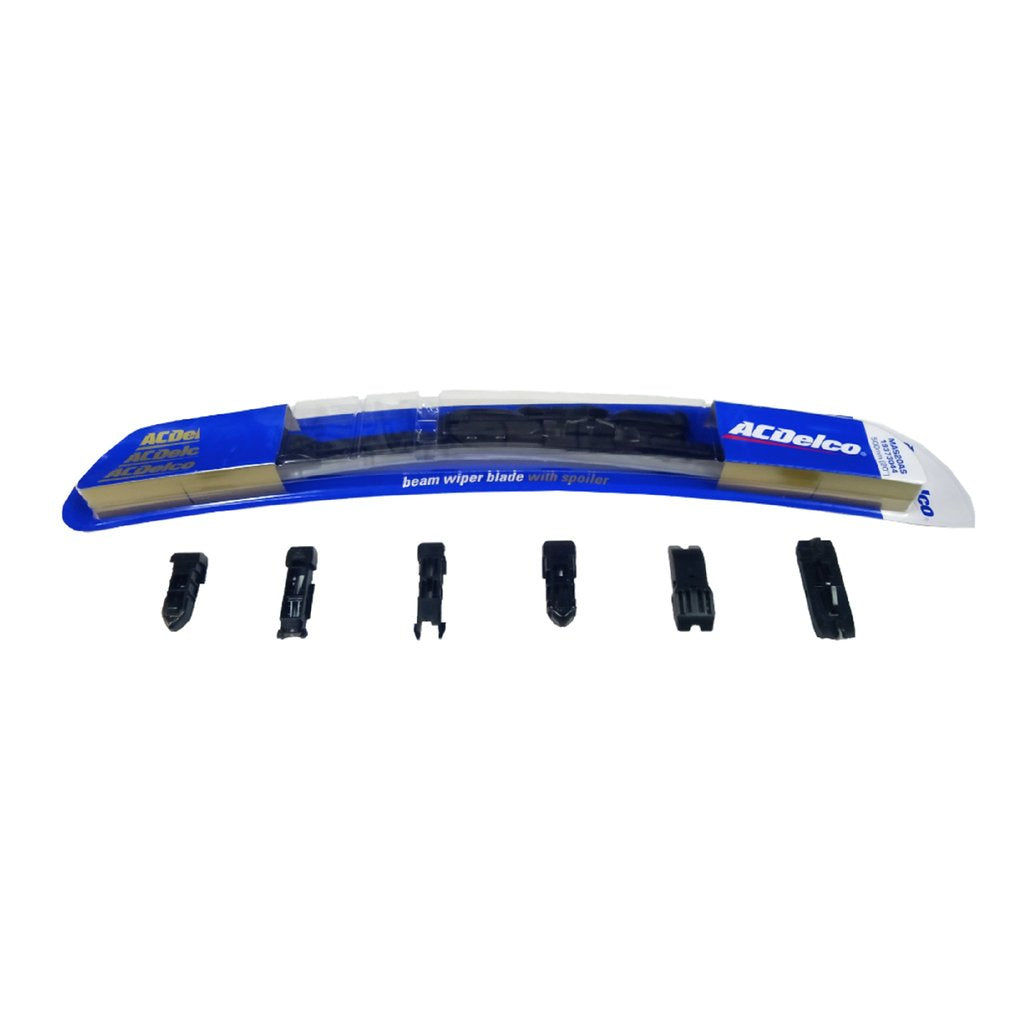 ACDelco Premium 26-Inch Banana Style Wiper Blades - High Performance Windshield Wiper Replacement for Smooth, Quiet Cleaning - Perfect for Rain, Snow & All Weather Conditions