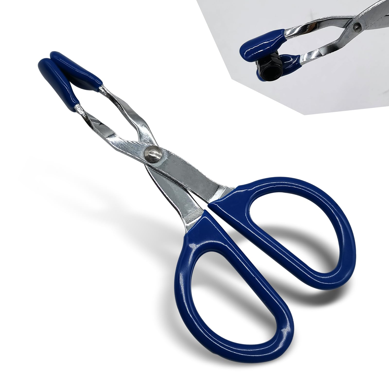 1 PC Car Light Bulb Removal Tool - Dashboard Interior Light Extractor & Mini Broken Bulb Pliers for Hard-to-Reach Bulbs (Blue) | Perfect for Vehicle Interior Lighting Maintenance & DIY Auto Repairs