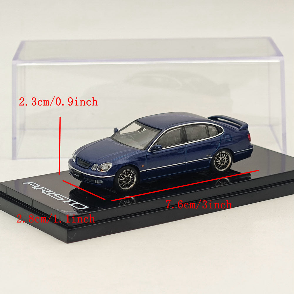 1/64 Scale Toyota Aristo V300 Vertex Edition Early Version - Hobby Japan Customized Diecast Model Car for Collectors & Display - Perfect for Car Enthusiasts & Model Showcases