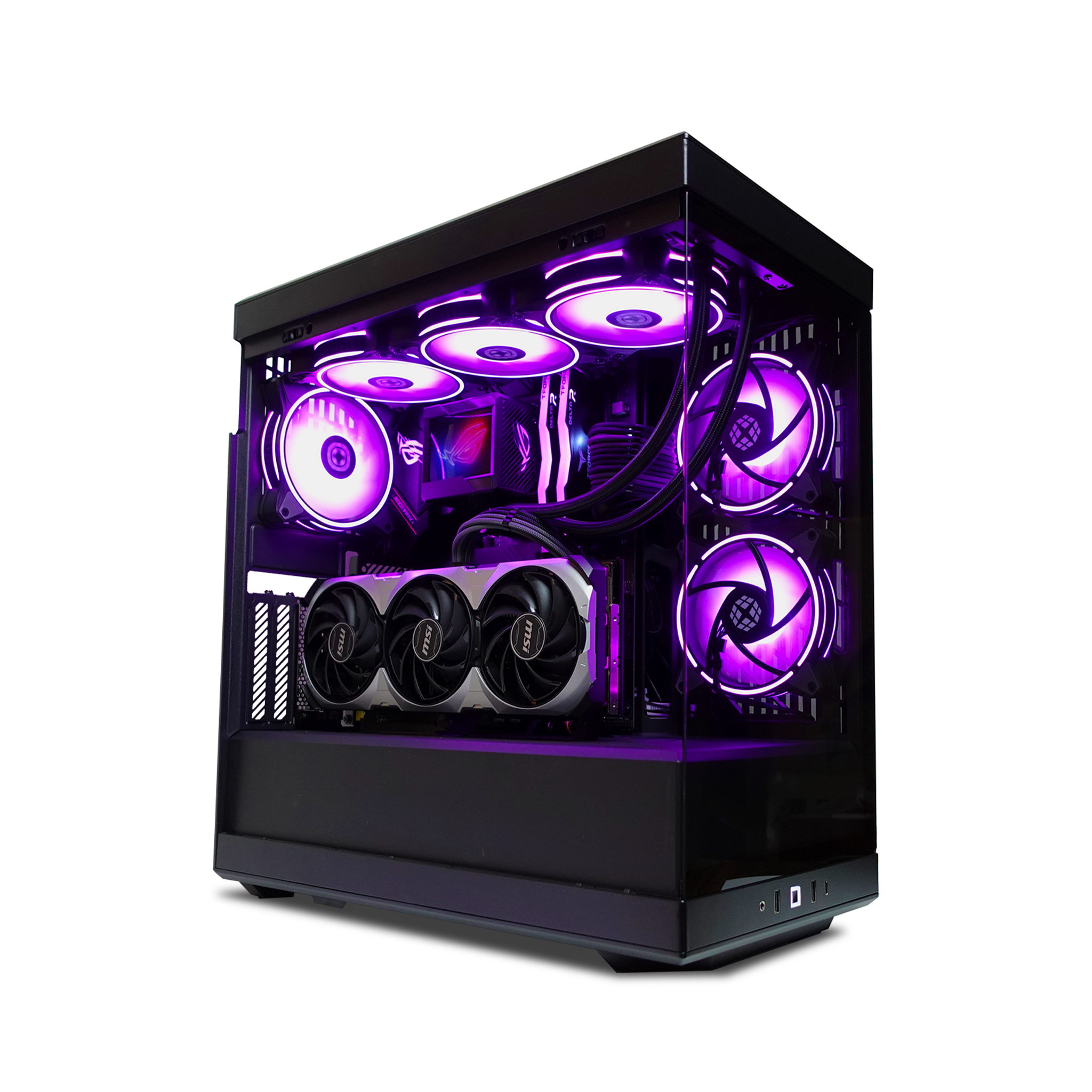 XOTIC PC G6 HYTE Y40 Extreme Gaming Desktop - AMD X670 RYZEN Processor & DDR5 RAM - High Performance PC for 4K Gaming, VR, and Streaming