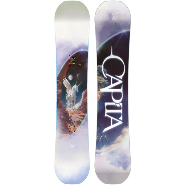 Capita Space Metal Fantasy Women's Snowboard 2026 - All-Mountain Freestyle Snowboard for Women | Perfect for Park, Powder & Groomed Runs