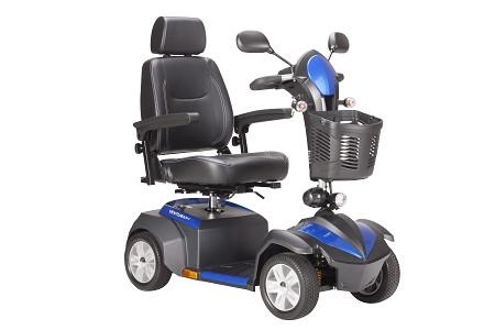 Ventura 4 Wheel DLX Mobility Scooter - Lightweight Electric Scooter for Adults & Seniors - Perfect for Shopping, Travel & Outdoor Activities