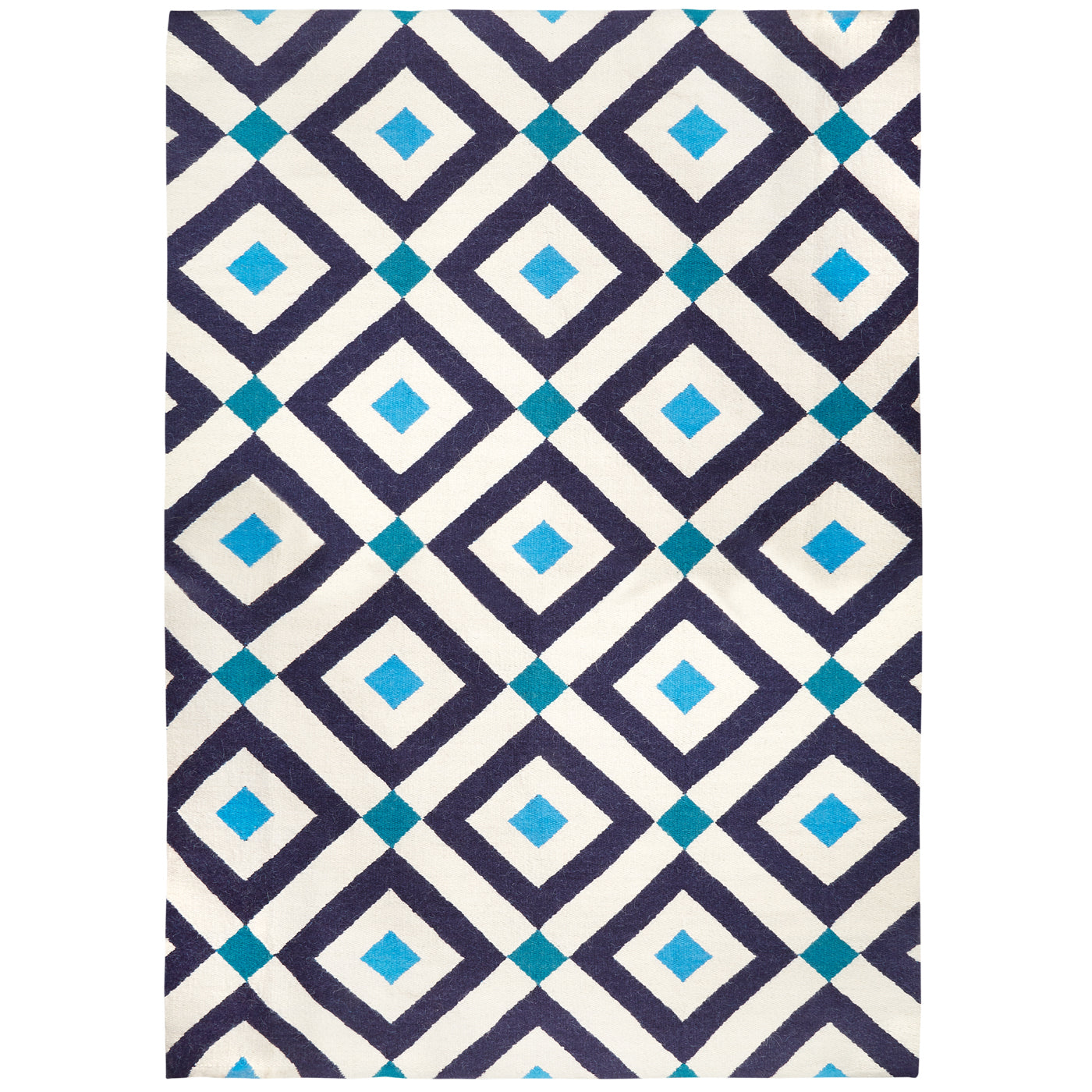 Stylish Crawford Flatweave Rug - Soft & Durable Indoor/Outdoor Area Rug - Perfect for Living Room, Bedroom, Patio Decor