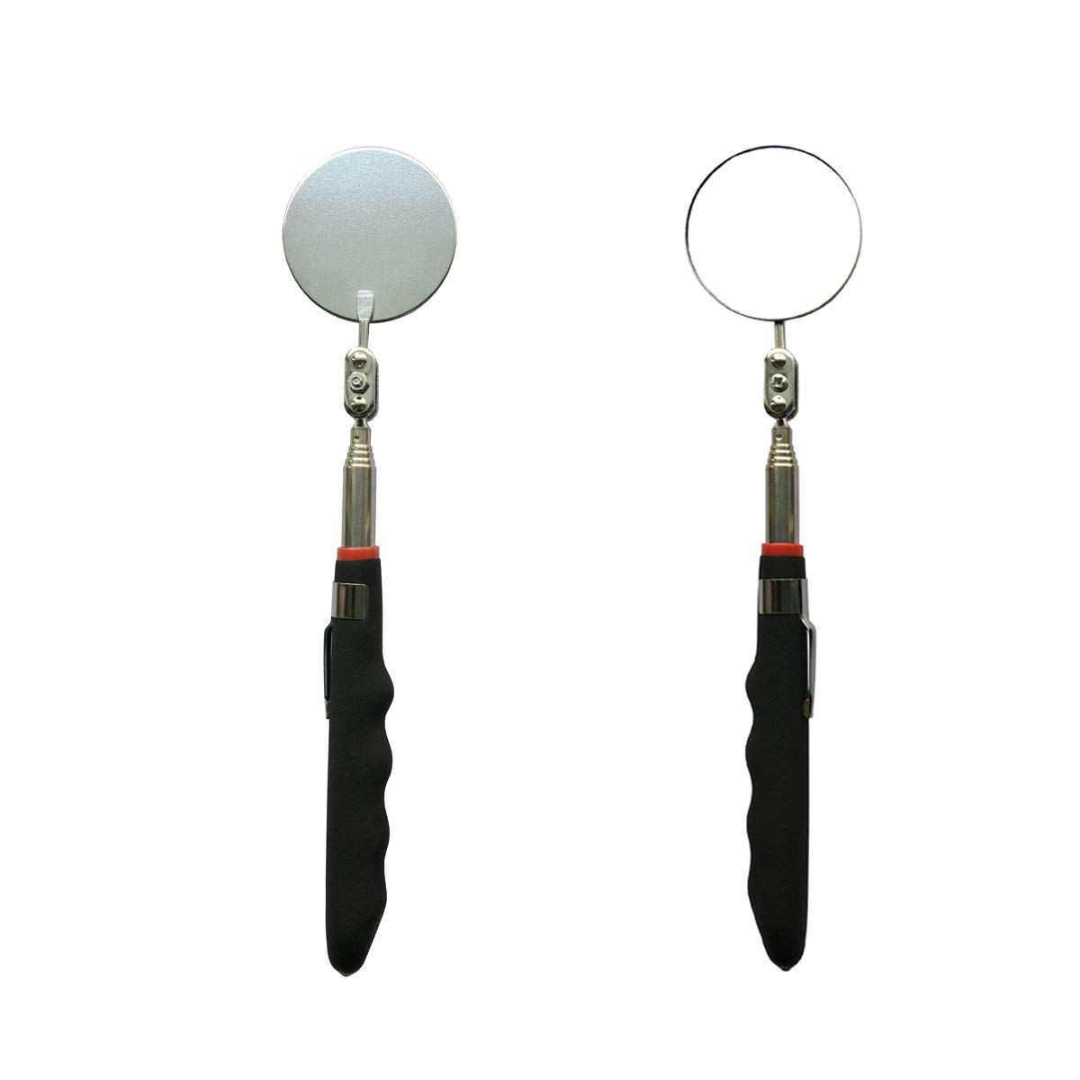 Telescopic Inspection Mirror Kit with LED Light - 34