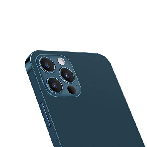Premium Full Metal Dummy Phone Display Model for Apple iPhone 12 Pro Max & 12 Mini - Non-Working Upgraded Metal Frame (Silver Black Screen) - Perfect for Store Displays, Photography Props & Security Decoys
