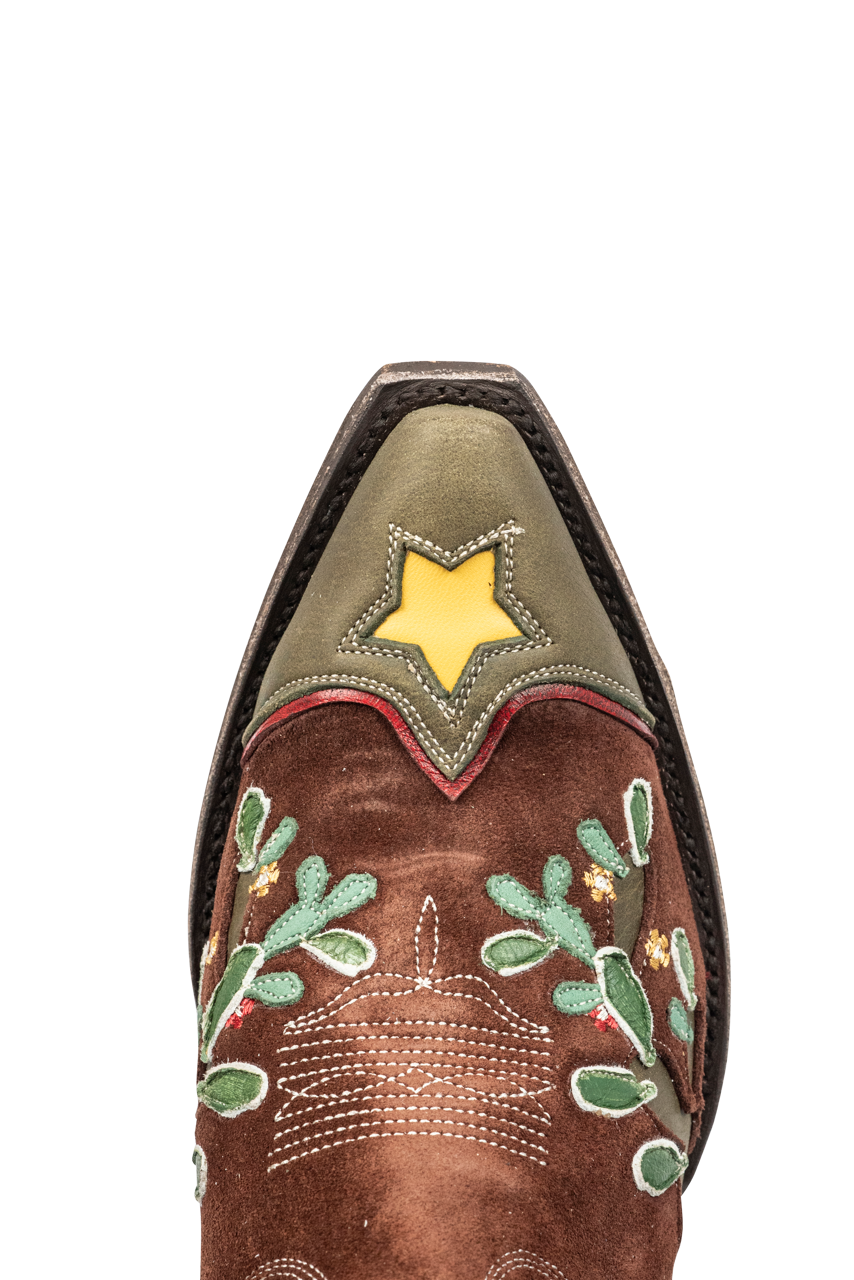 Old Gringo Genuine Cowgirl Boots - Brown Leather Western Boots for Women | Country Dancing, Rodeo & Fashion Outfits
