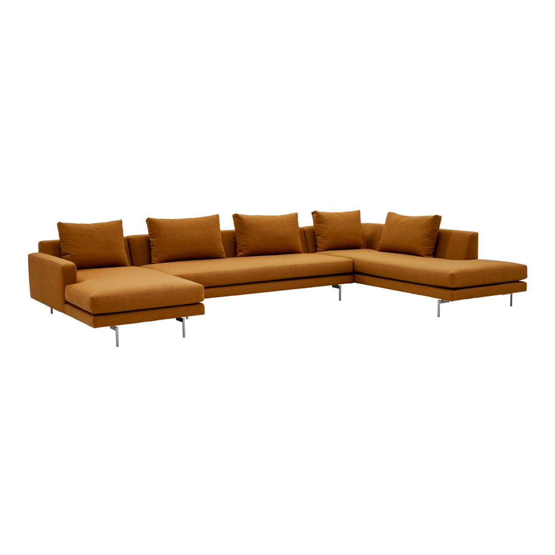 Edge V2 Modular Sofa Set - Customizable Sectional Couch with 25 & 32 Inch Modules for Living Room, Lounge & Office Spaces