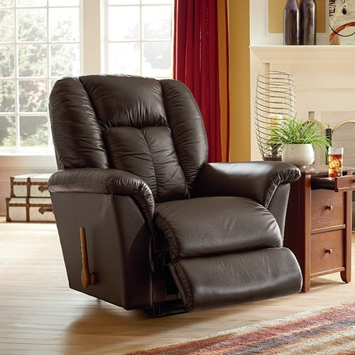 La-Z-Boy Jasper Power Rocking Recliner Chair - Ergonomic Comfort for Living Room, Home Theater & Office - Soft Fabric Upholstery with Power Recline & Rocking Motion