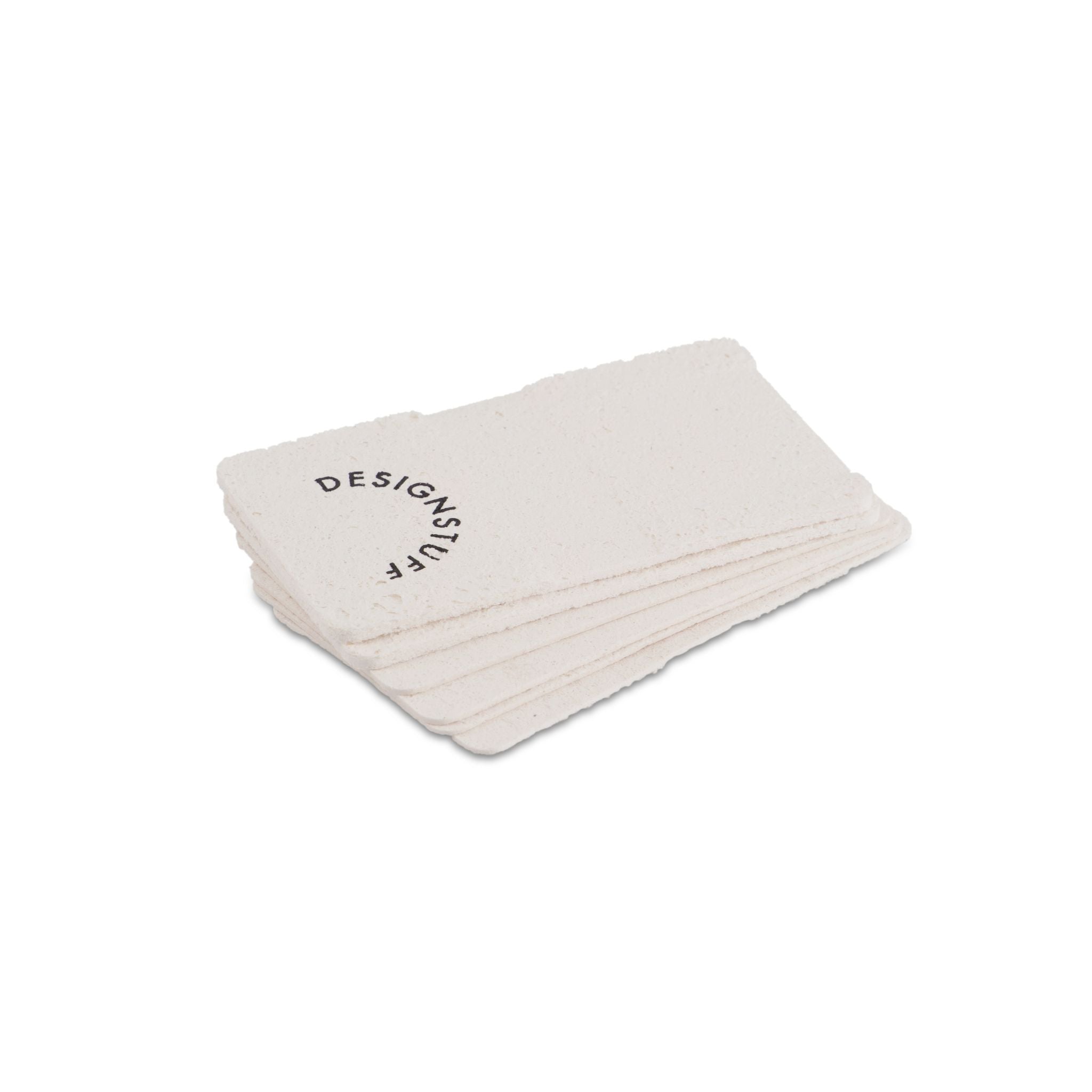 Premium Compressed Cellulose Sponge - 6 Pack White Cleaning Sponges for Kitchen, Bathroom & Household Use | Eco-Friendly, Absorbent & Durable