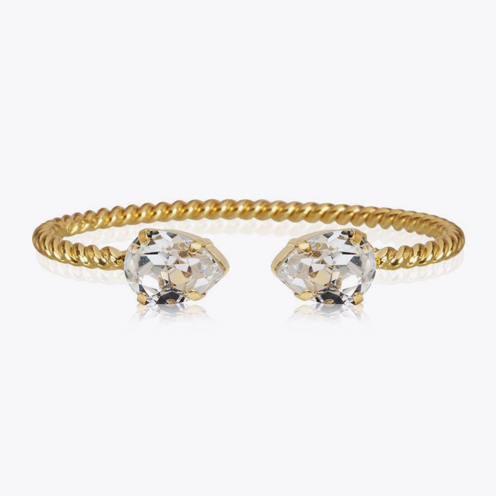 Mini Drop Bracelet with Crystal Charm - Elegant & Dainty Jewelry for Women - Perfect for Everyday Wear, Parties & Gifts