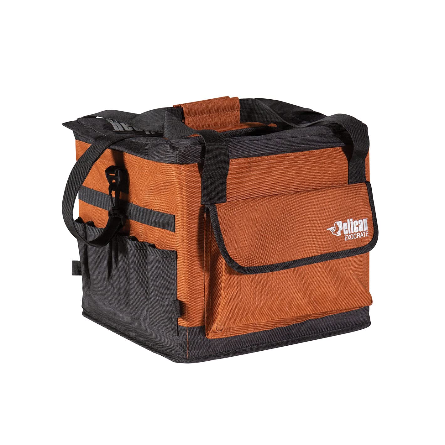 Pelican Exocrate Fishing Bag - Large Waterproof Saltwater Resistant Tackle Storage Bag for Kayak, Boat & Shore Fishing - Durable Gear Organizer for Lures, Hooks & Fishing Accessories
