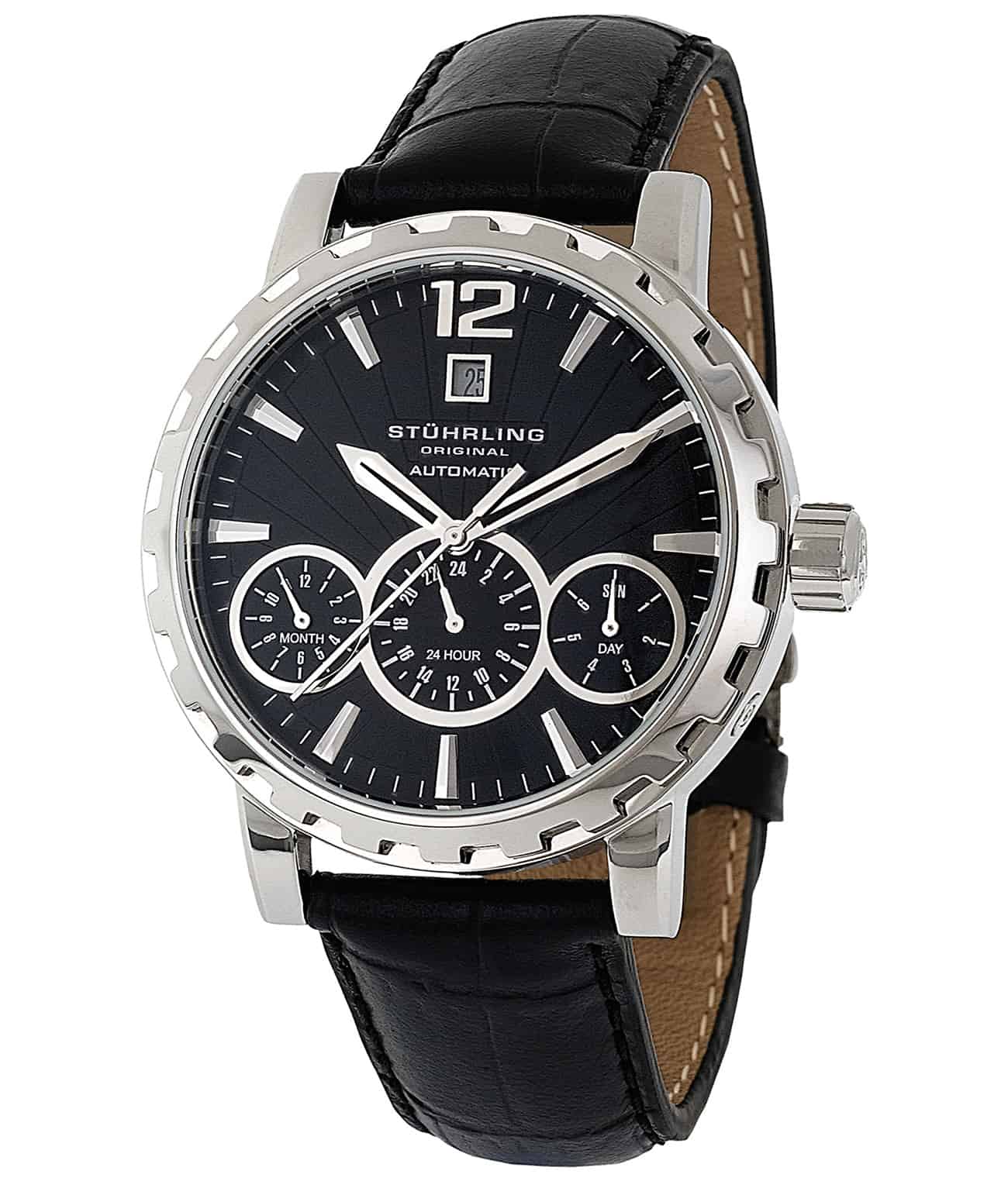Louie 136 43mm Classic Watch - Stylish Men's Analog Wristwatch for Business, Casual & Formal Occasions