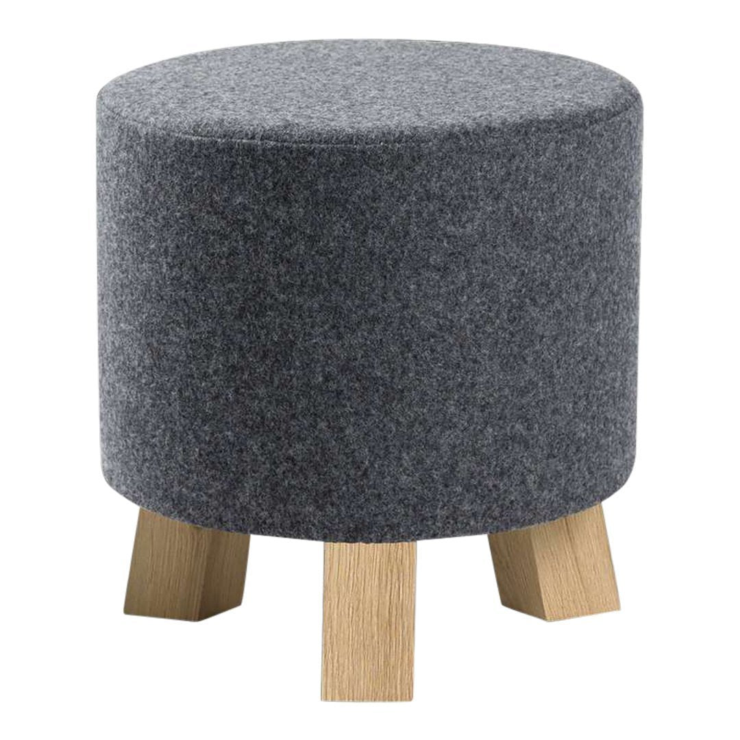 Anne Boysen Stool by Bent Hansen - Modern Scandinavian Wooden Stool for Dining, Kitchen, or Living Room Decor