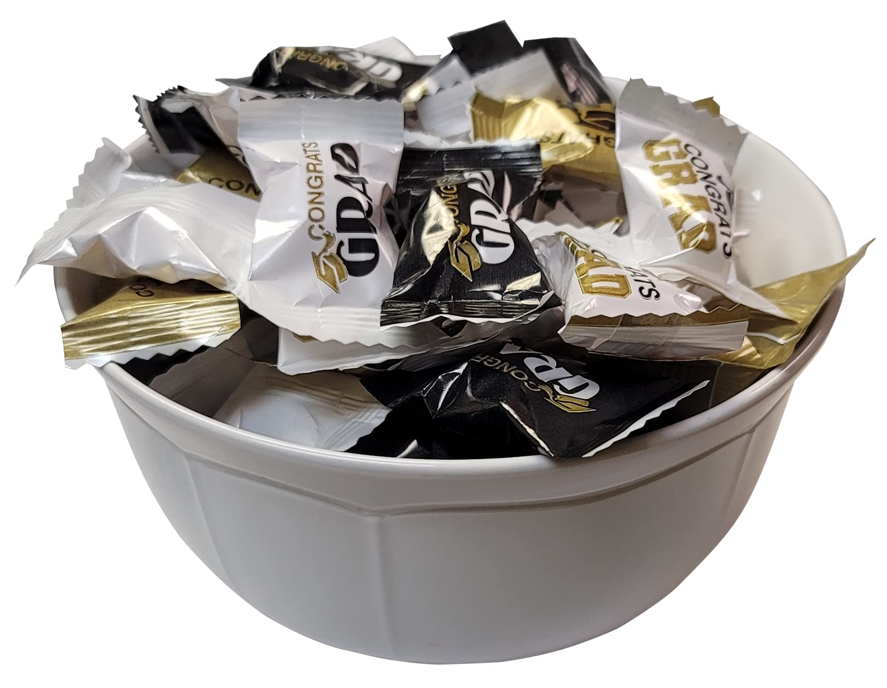 Peppermint Candy for Graduation - 100 Individually Wrapped Mints - Congratulations Graduation Treats - Perfect for Graduation Parties, Gift Bags & School Events