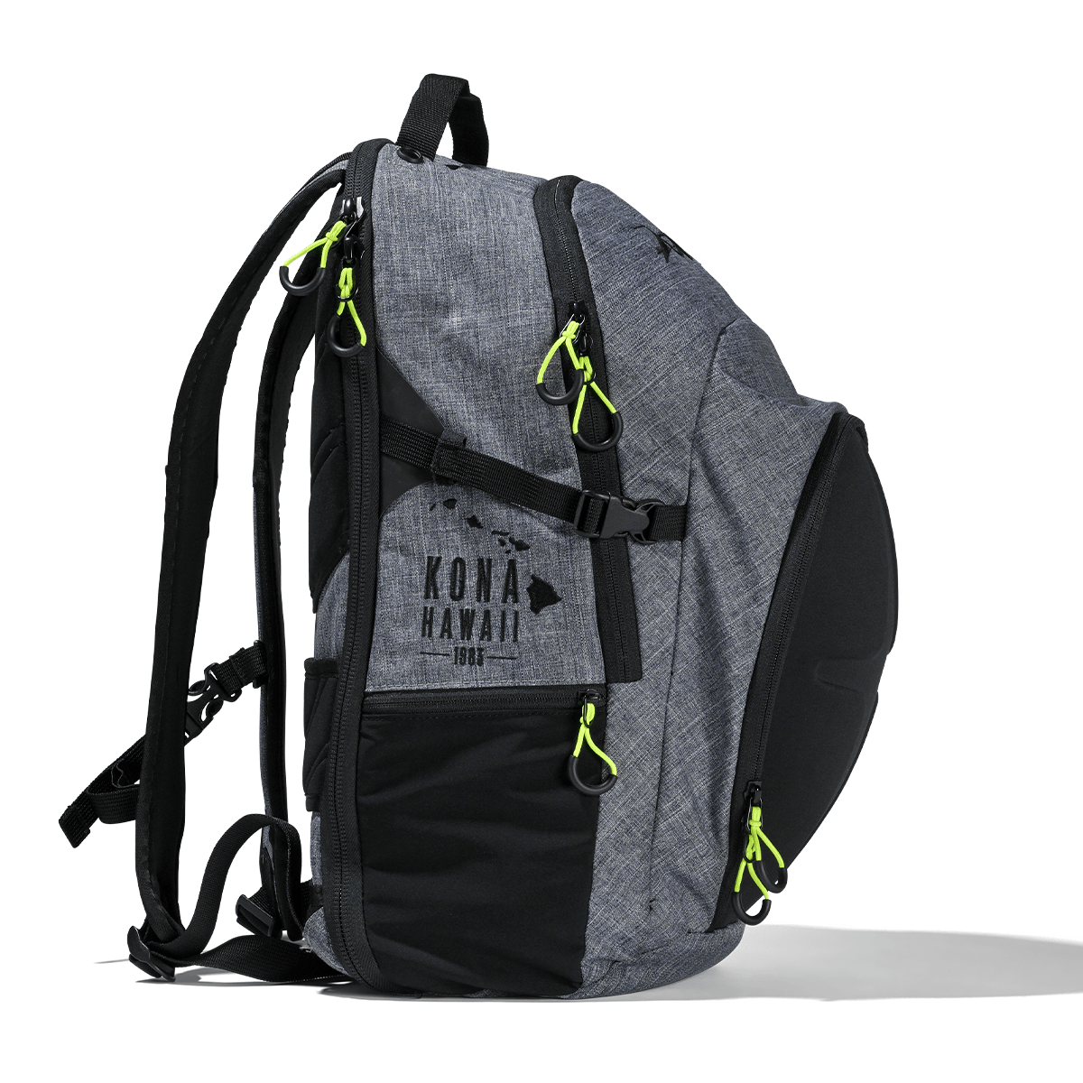 Ultra Tri Backpack - Durable Canvas Gray Hiking Backpack for Men & Women - Perfect for Travel, Camping, and Outdoor Adventures