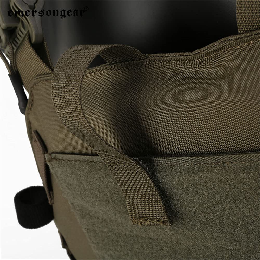 Emersongear Quick Release 094K Tactical Vest - Modular Chest Rig Set for Airsoft & Paintball - Camouflage Military Gear for Outdoor Games, Training & Cosplay