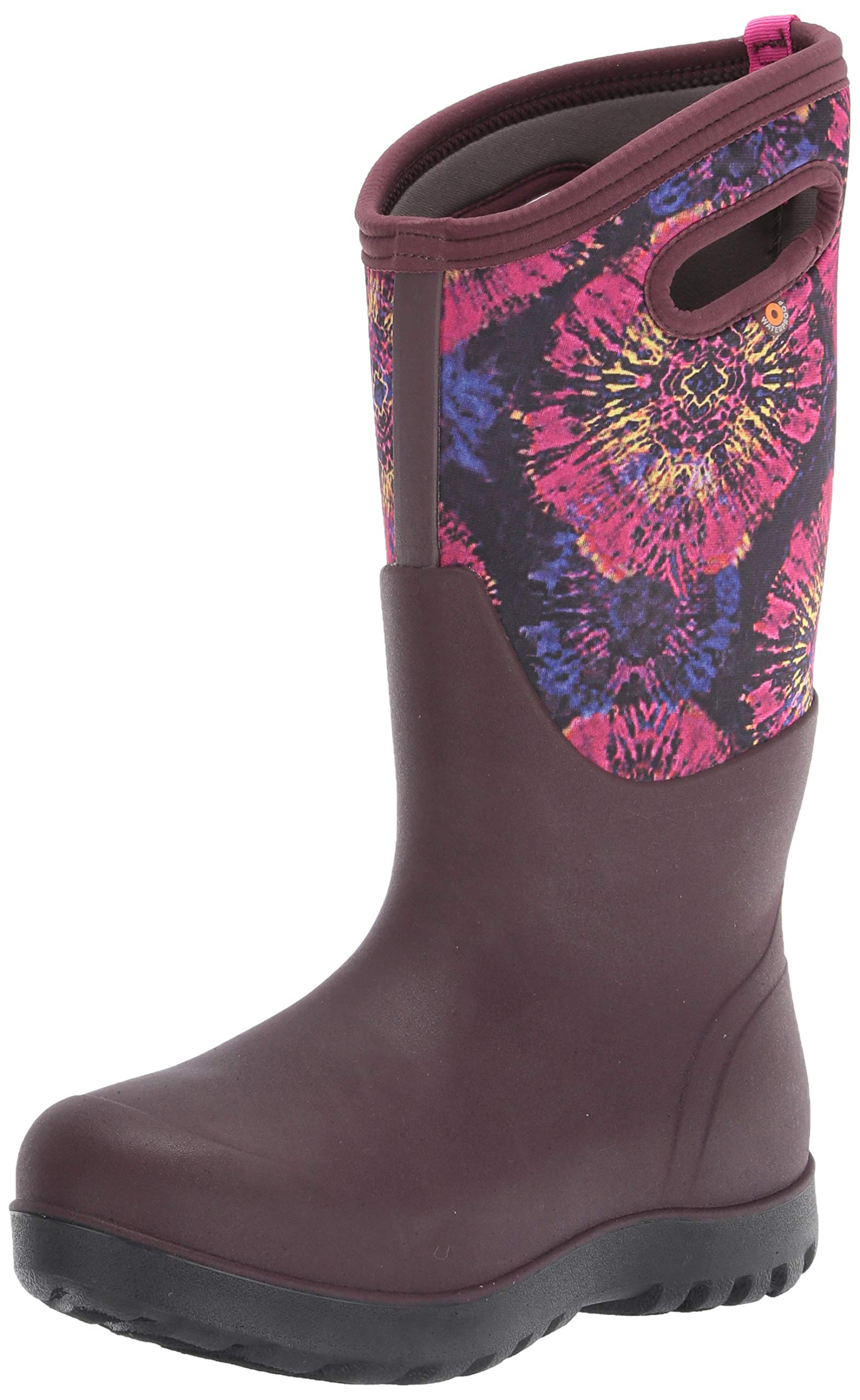 BOGS Women's Neo-Classic Tall Waterproof Rain Boots - Warm Insulated Winter Garden Boots for Walking, Hiking & Outdoor Activities
