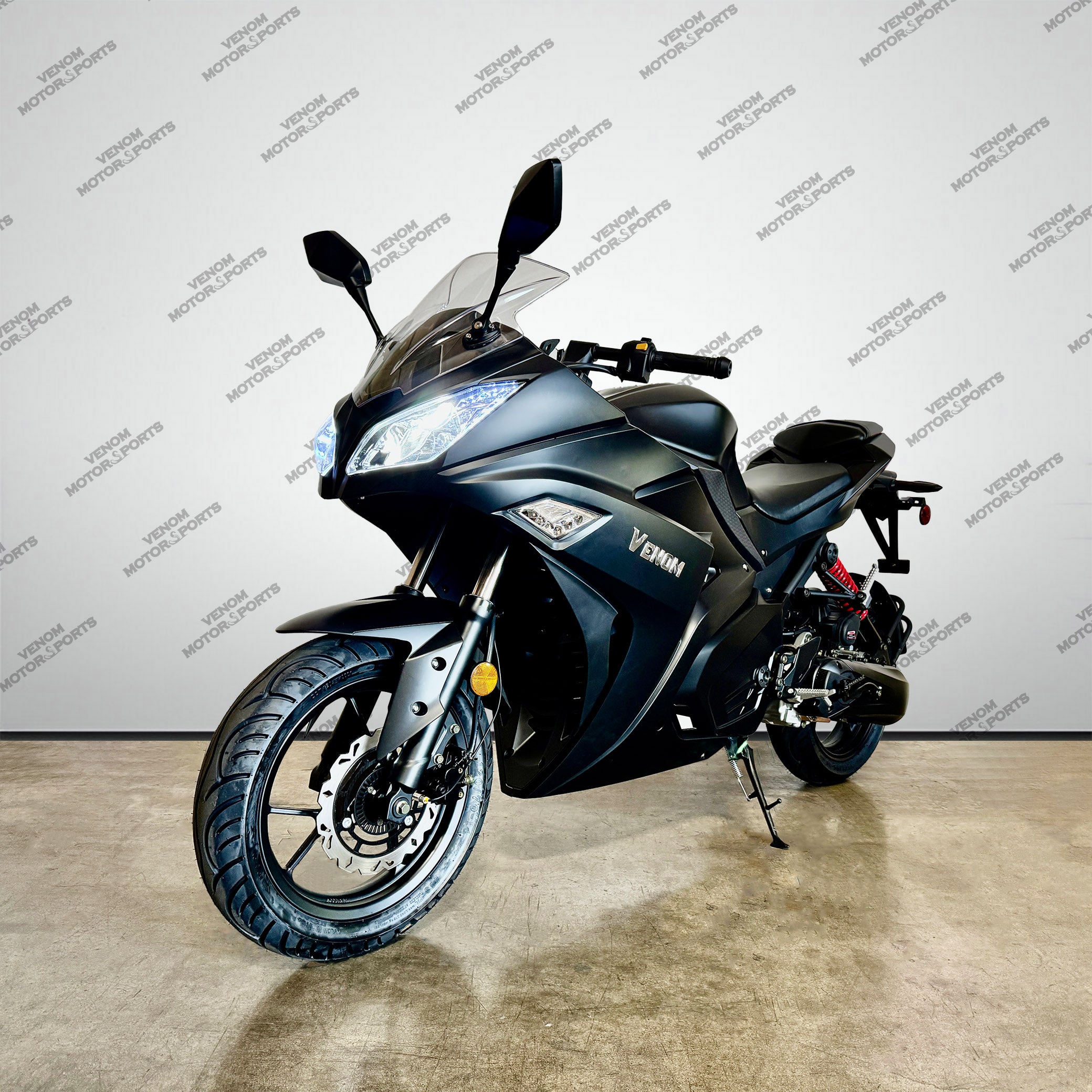 Venom X19 200cc Ninja Automatic Motorcycle - Street Legal Dirt Bike for Adults, Commuting & Off-Road Adventure