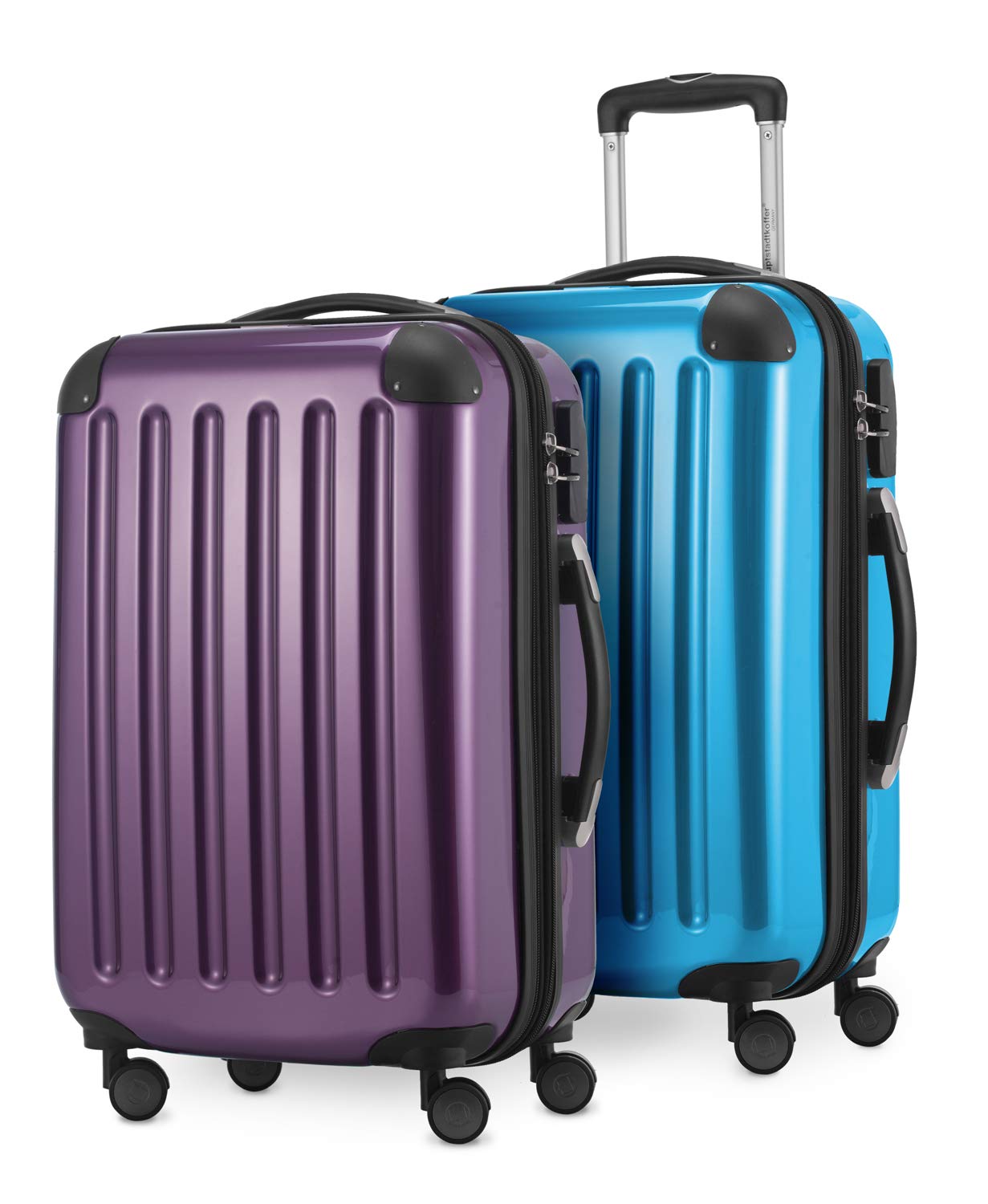Premium Hand Luggage Set - Lightweight Carry-On Suitcase with 360° Spinner Wheels, TSA Lock & Multi-Color Options for Business Travel, Weekend Getaways & Airplane Cabin Use