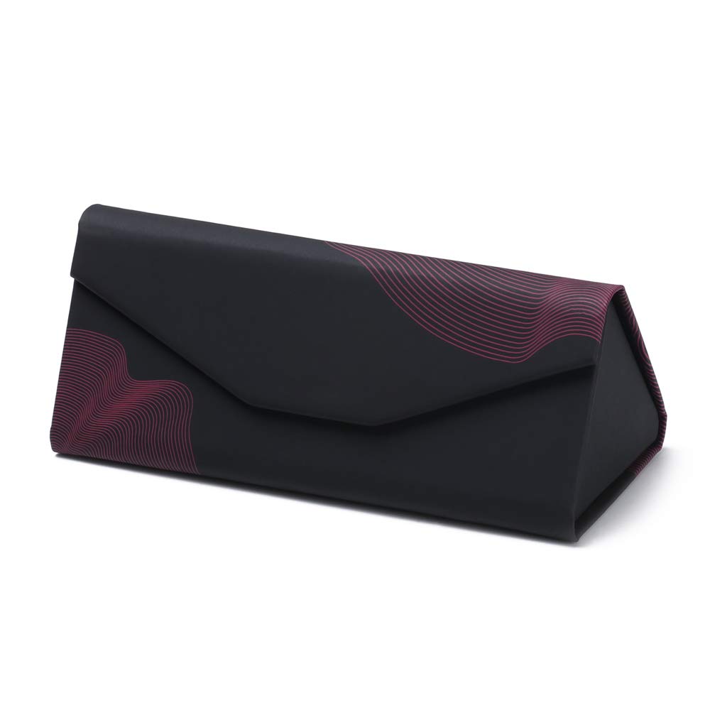 Waterproof Triangle Sunglasses Case - Portable Folding Eyeglass Holder for Travel, Business & Outdoor Activities | UV Protection Glasses Storage Box for Men & Women