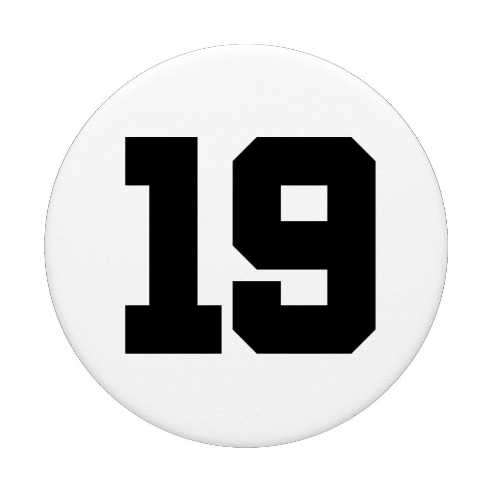Custom Number 19 Jersey for Sports Fans - Perfect for Football, Basketball & Soccer Games