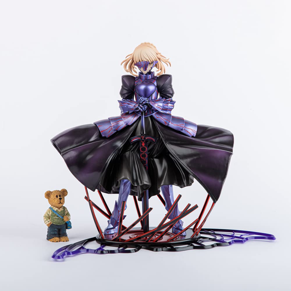 Fate/Stay Night Altria Pendragon (Alter) Servant PVC Action Figure - 9.8 Inch/25cm Anime Collectible with LED Illumination | Perfect for Display, Anime Decor, and Gift for Fans