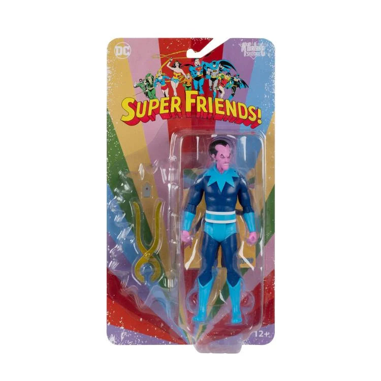 Super Friends DC Retro Sinestro Action Figure - Collectible 7-Inch Figure for Fans & Display - Perfect for Comic Book Lovers, Gift Giving & Home Decor