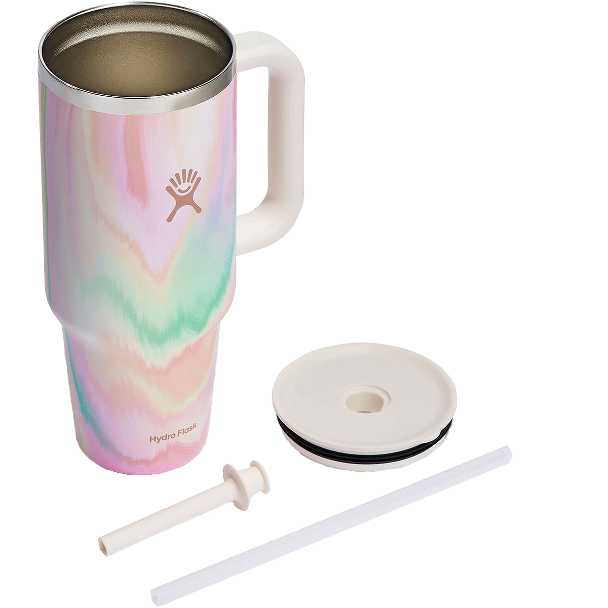 40 oz Stainless Steel Insulated Travel Tumbler with Lid & Straw - Keeps Drinks Hot/Cold for Hours - Perfect for Commuting, Hiking, Camping & Outdoor Adventures
