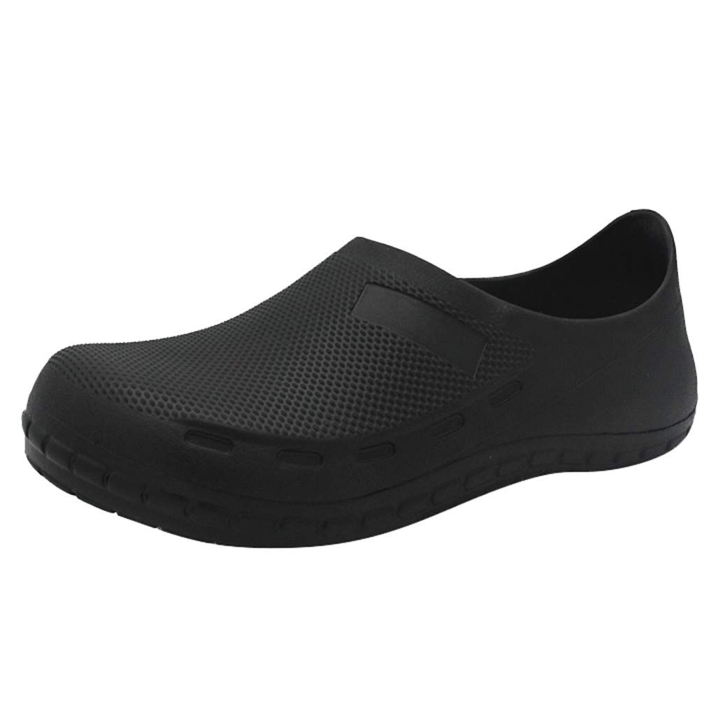 Non-Slip Oil-Resistant Chef Shoes for Men - Waterproof Kitchen Work Shoes with Wide Width 11.5 - Perfect for Restaurant, Catering & Food Service Professionals