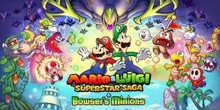 Mario & Luigi Superstar Saga + Bowser's Minions - Nintendo 3DS Game (Asia Version) | Classic RPG Adventure for Kids & Adults | Perfect for Travel & Family Game Nights