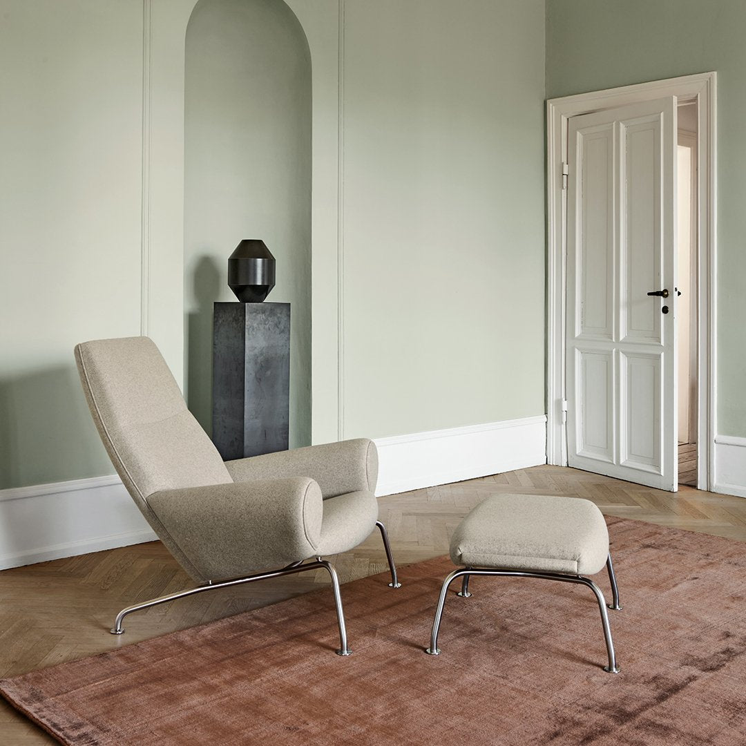 Erik Jørgensen Wegner Ox Ottoman - Premium Footrest for Ox & Queen Chairs - Perfect for Living Room, Lounge & Office Comfort