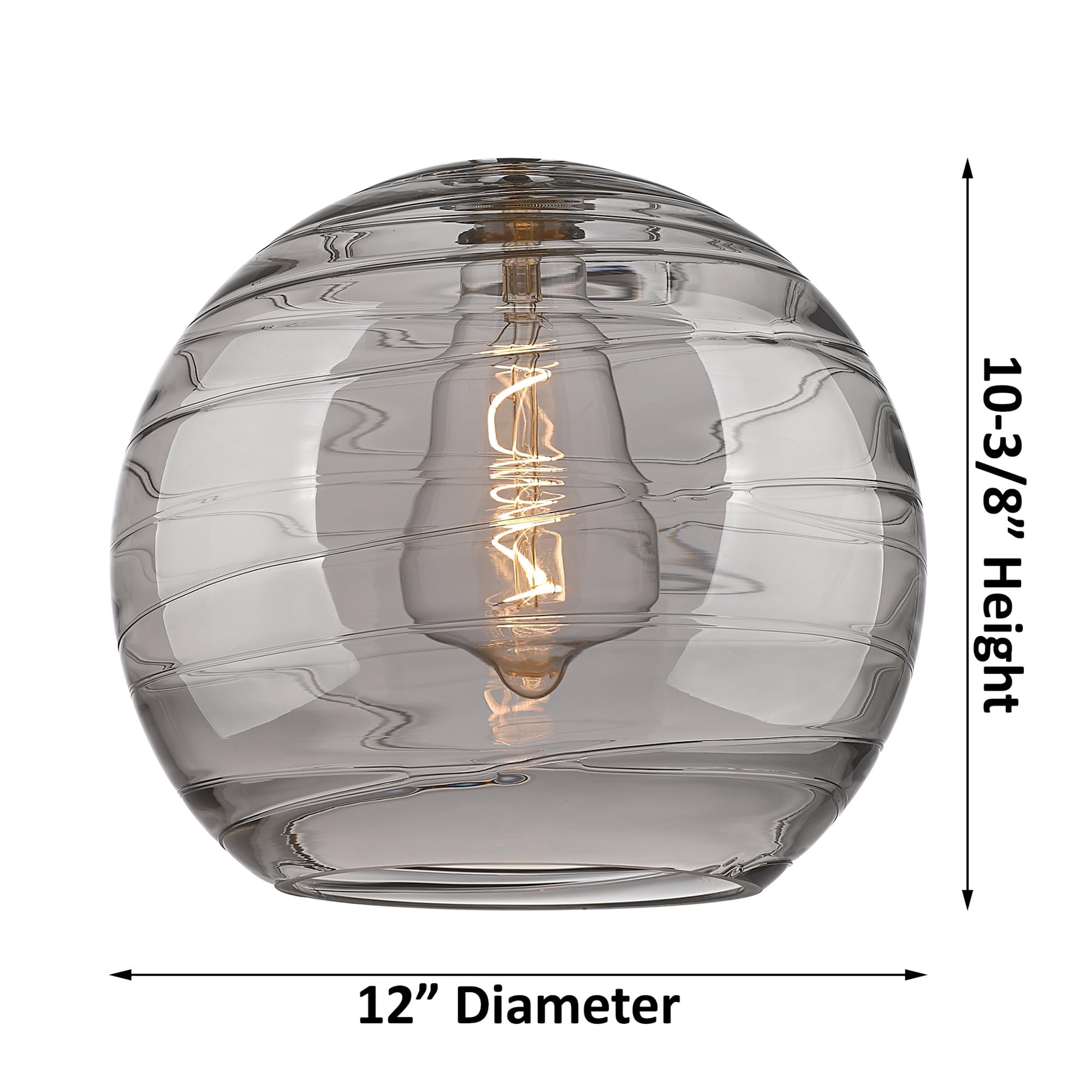 Edison Athens Deco Swirl 12