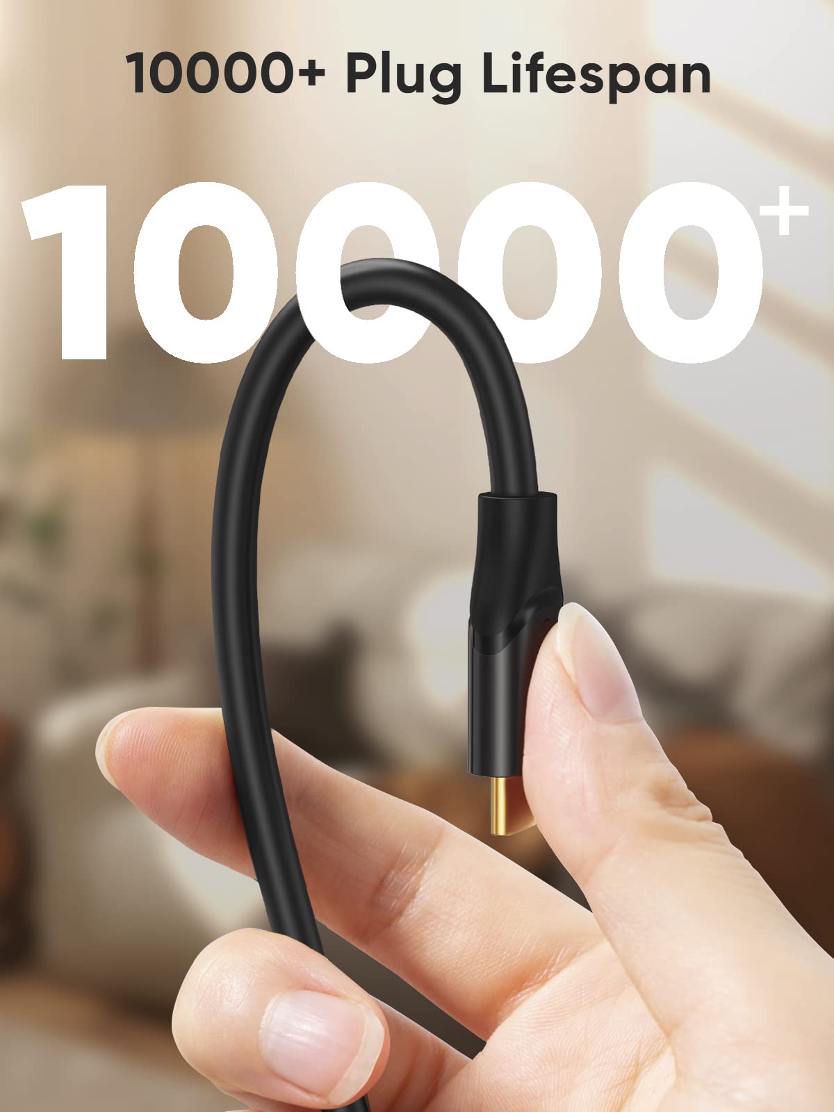 CableCreation USB C to USB A Cable 3.3FT (1m) - 10Gbps High-Speed Data Transfer & 3A Fast Charging - USB 3.2 Gen2 Compatible with MacBook Pro, iPad, Samsung S21, External SSD - Durable Black Cable for Home, Office & Travel
