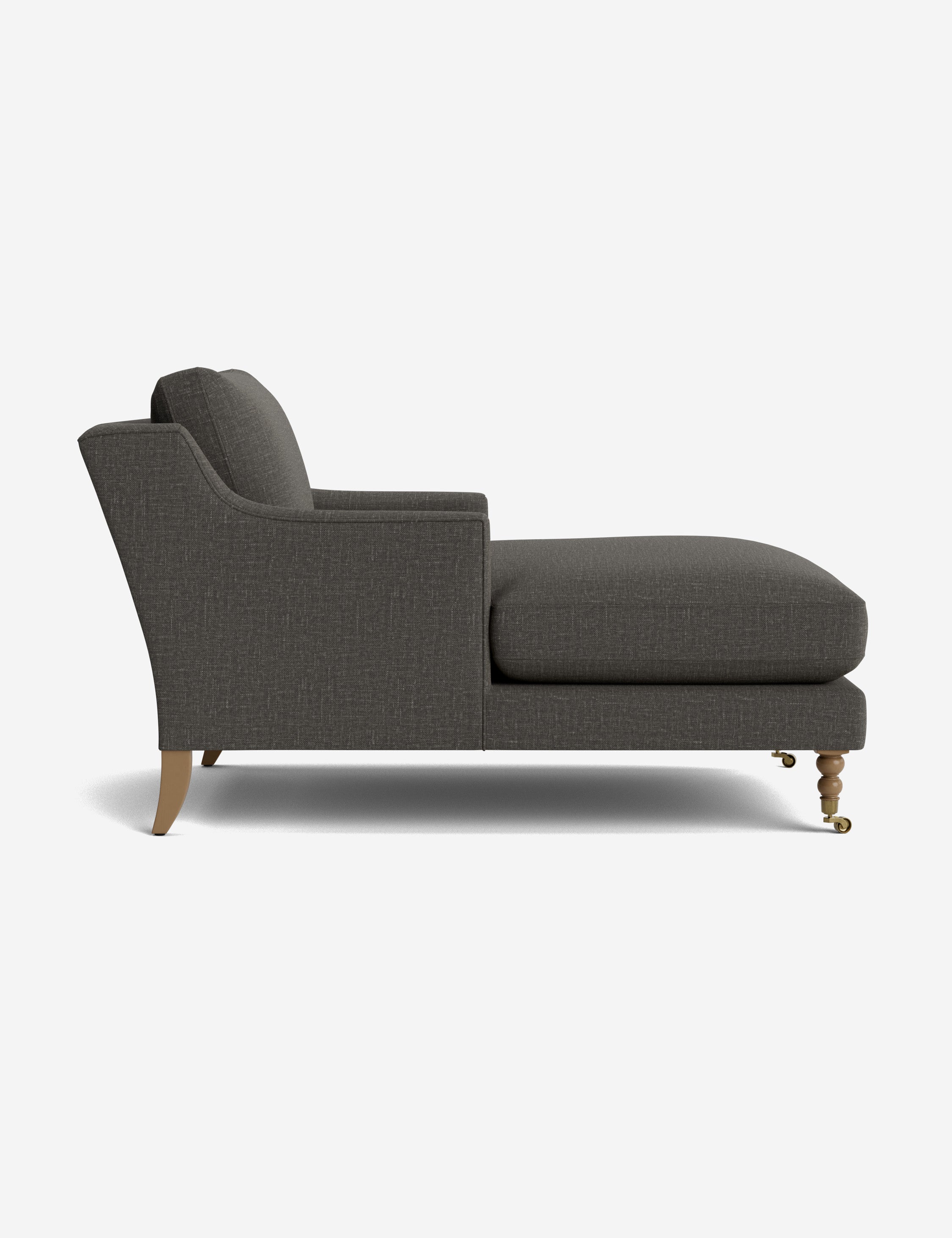 Fabienne Chaise Lounge Chair - Modern Accent Chair for Living Room, Bedroom & Office - Stylish Mid-Century Design with Wooden Legs - Perfect for Relaxing, Reading & Home Decor