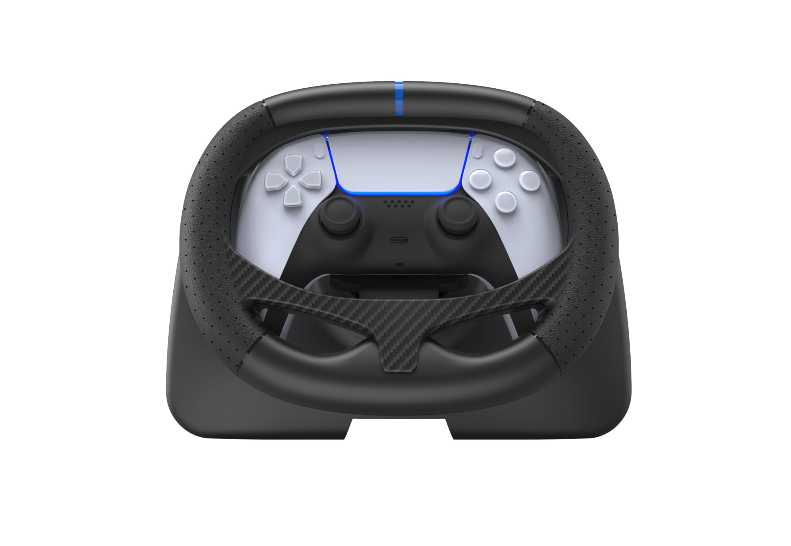 BASEKAMP AERO Racing Wheel Dock for PS5, PC, Steam Deck - Auto Centering - GT7 Compatible - Perfect for Racing Simulators