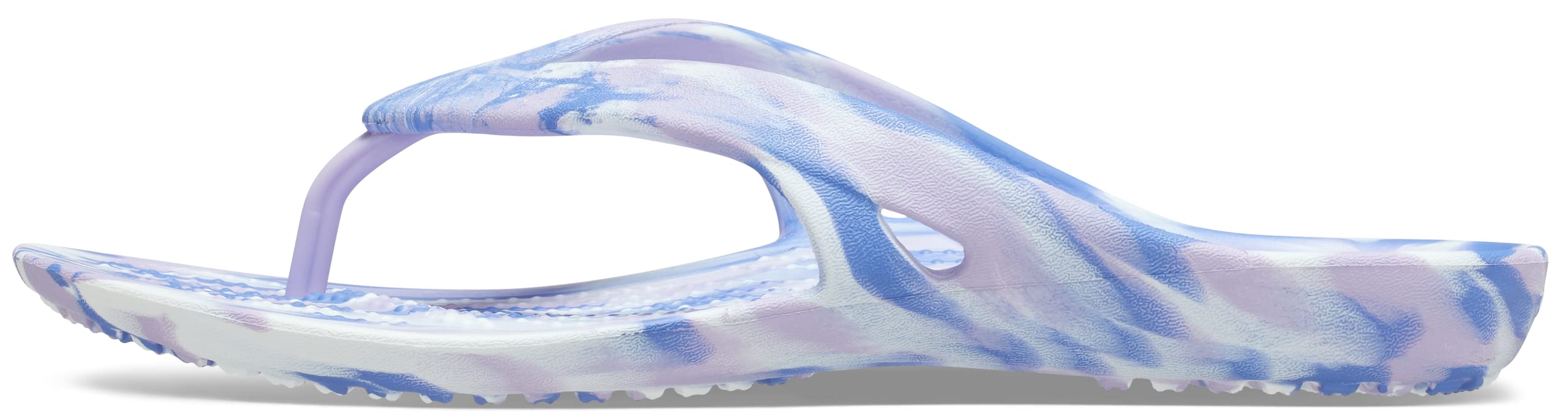 Crocs Women's Kadee II Graphic Flip Flops - Comfortable Casual Sandals for Beach, Pool & Summer Outfits