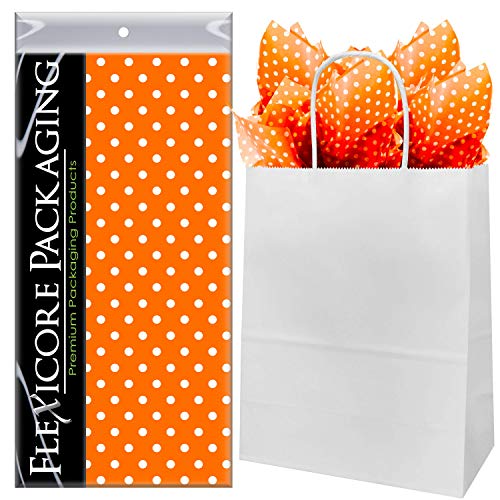 Orange Polka Dots