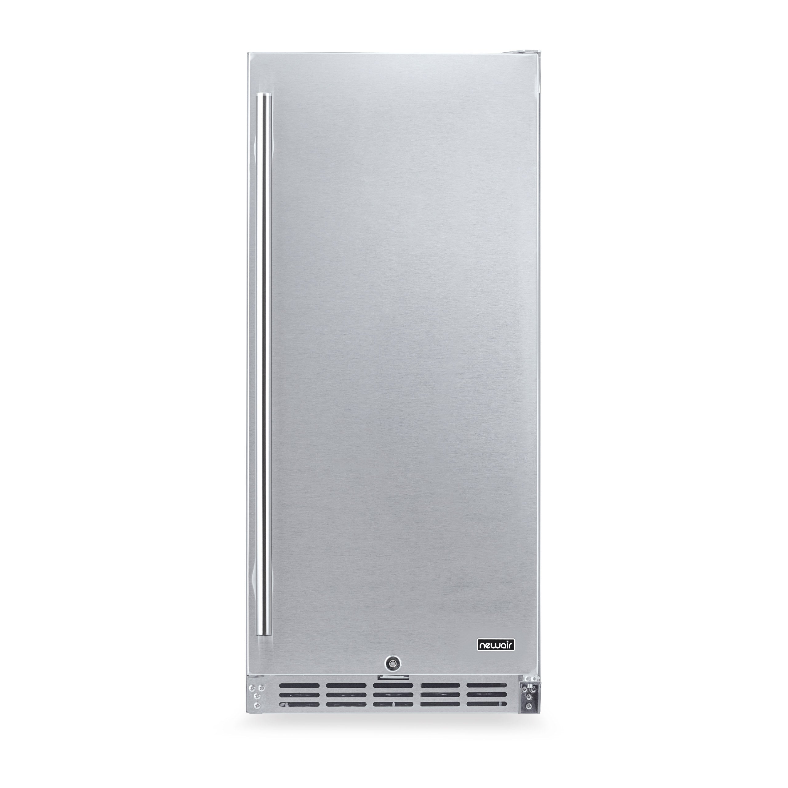 Newair® 90 Can Built-In Outdoor Beverage Refrigerator - Energy Efficient Compact Beer Cooler for Patio, Poolside & Backyard Entertaining