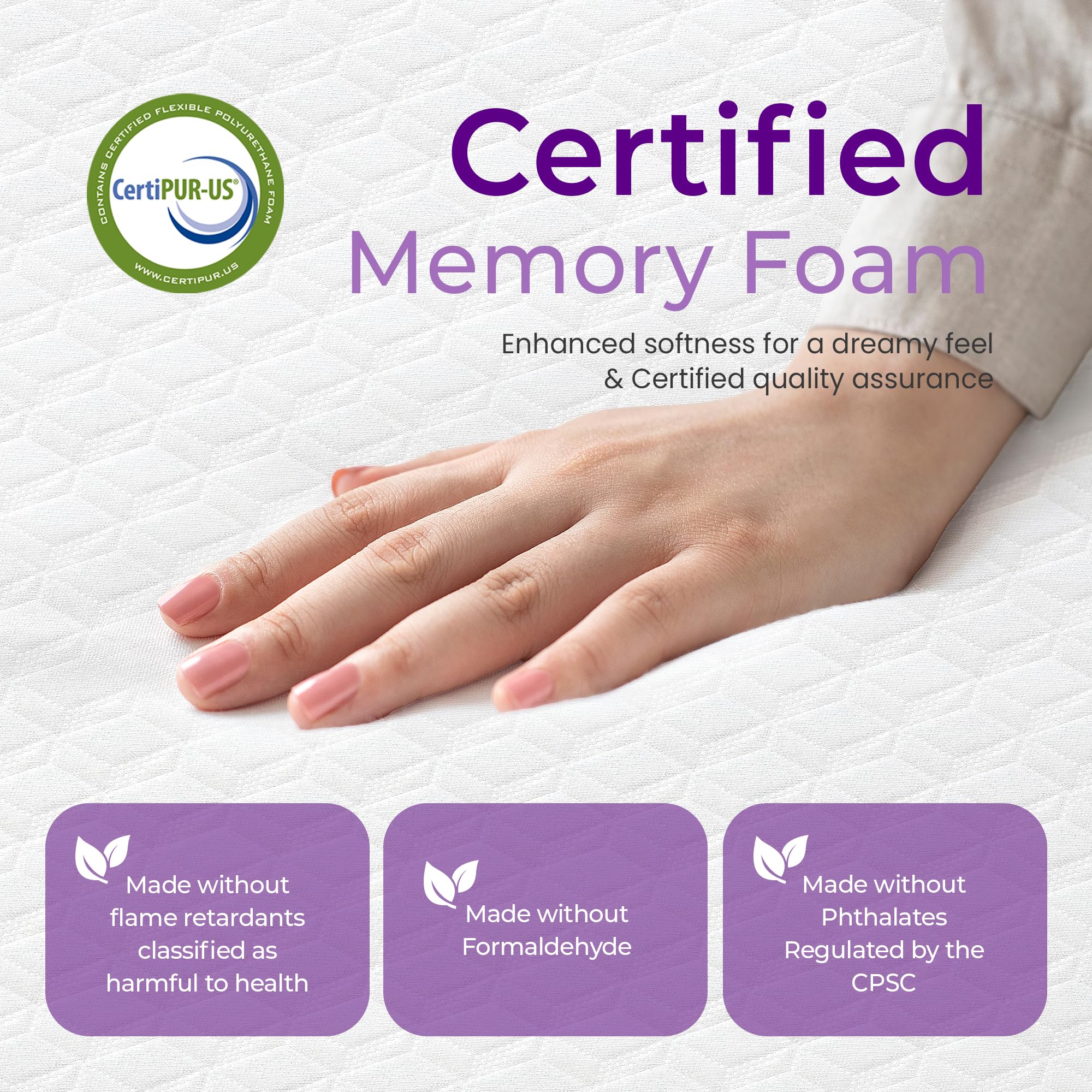 10 Inch Queen Cooling Gel Memory Foam Mattress - Medium Firm, Breathable & Pressure Relieving - CertiPUR-US Certified, No Fiberglass - Mattress in a Box for Kids & Adults - Perfect for Hot Sleepers & Back Pain Relief