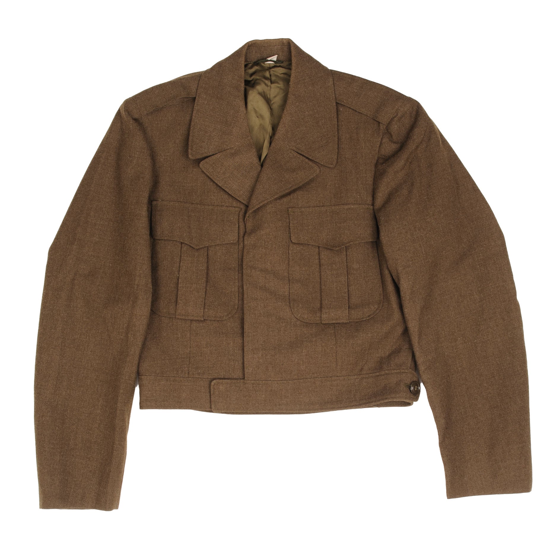 Vintage US Army Officer Dress Wool Jacket - Korean War Era 1950s - Size 36R - Military Uniform for Reenactment, Cosplay & Historical Collection