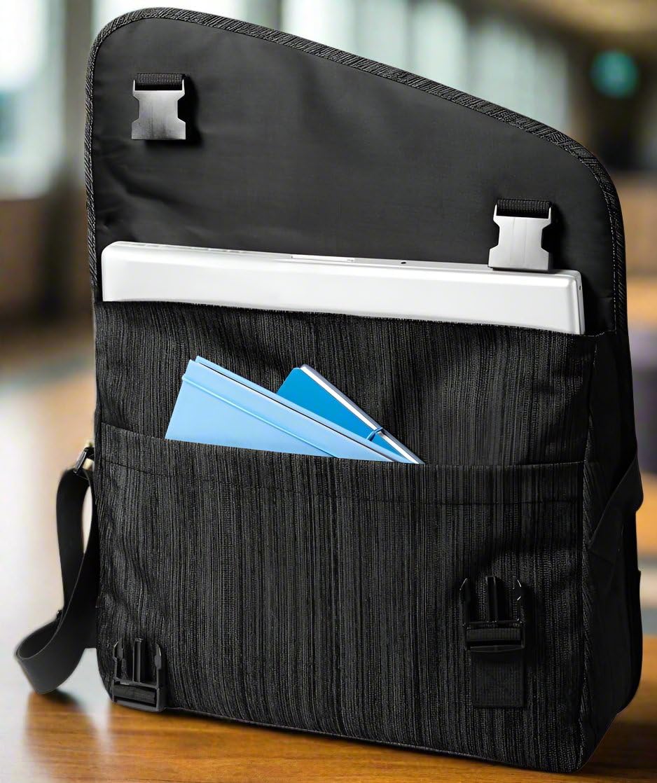 University of Houston Laptop Bag | UH Computer Messenger Briefcase for Students & Professionals | Durable & Stylish for Campus & Office Use