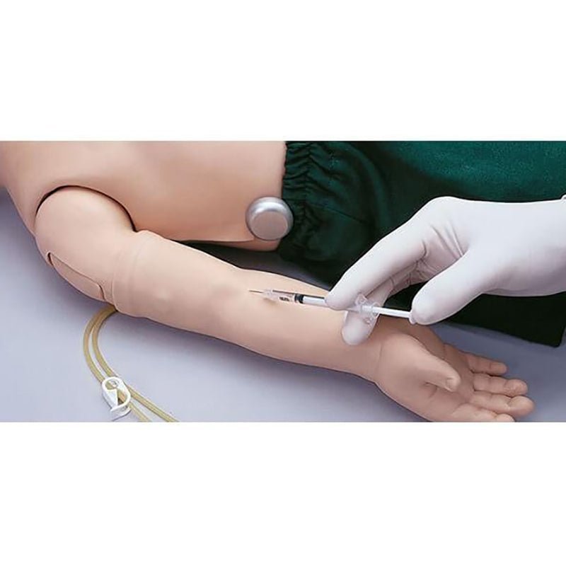1 Year Mike® and Michelle® Pediatric Simulator with Realistic Features - Perfect for Medical Training, Nursing Education & CPR Certification Classes
