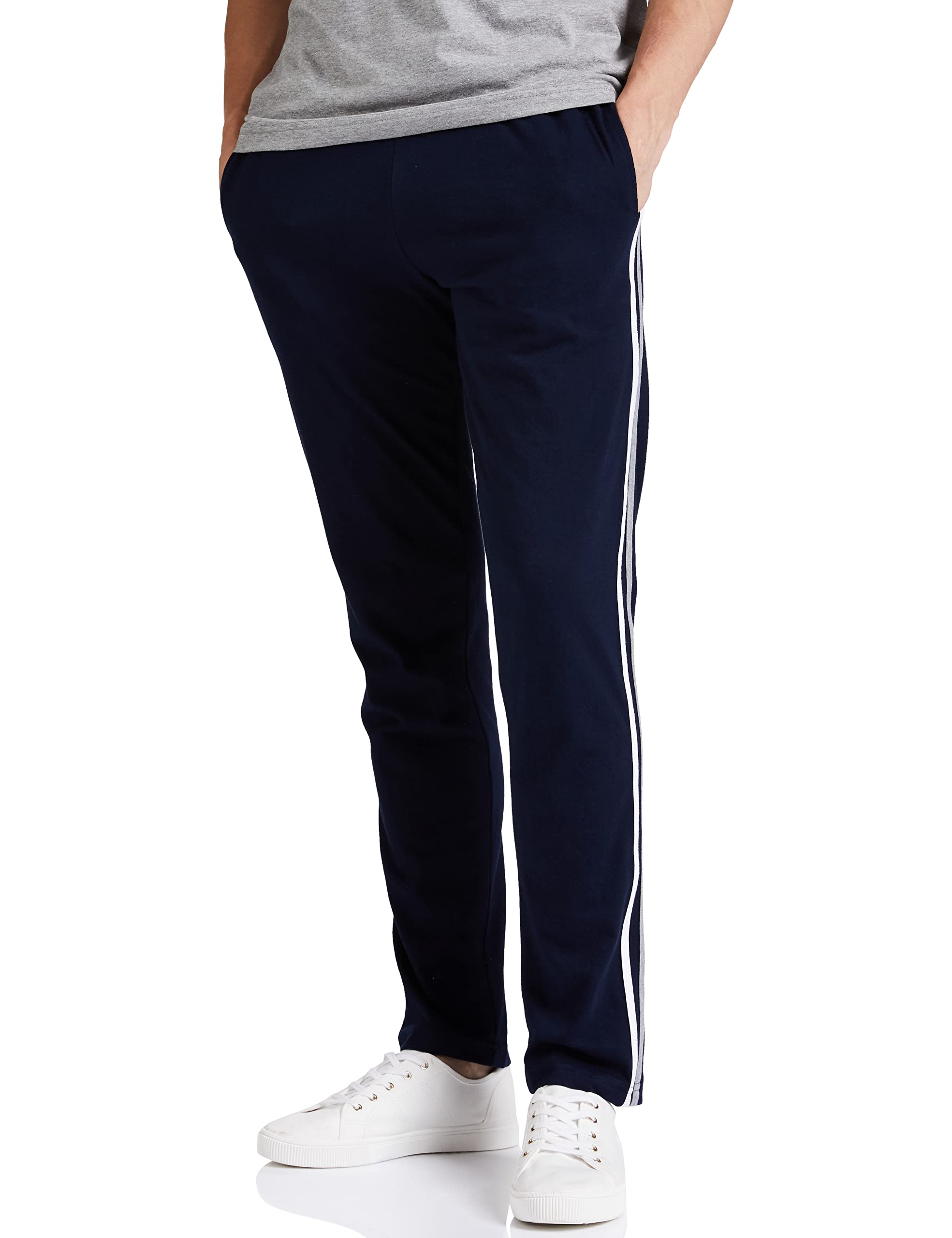 Symbol Men's Casual Track Pants - Comfortable Sweatpants for Gym, Yoga & Lounge Wear | Nightwear & Sleep Pajama Bottoms | Regular Fit Athletic Joggers for Men
