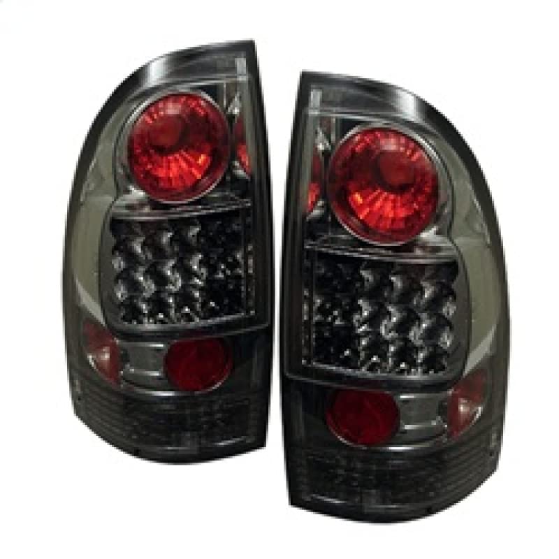 Spyder Auto 5007957 LED Tail Lights Chrome/Smoked - High-Performance Brake Lights for Trucks & SUVs