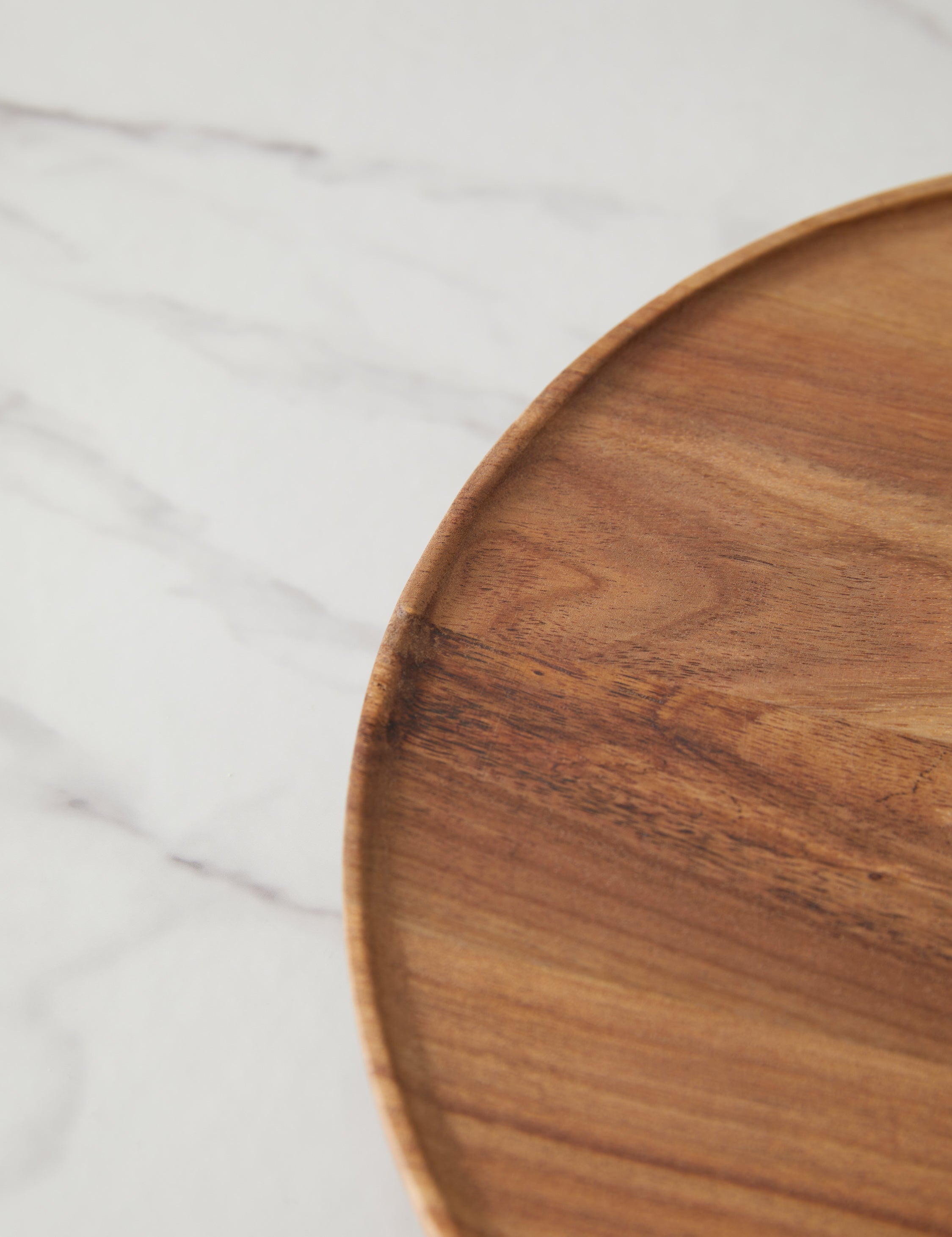NEAT Method Acacia Wood Turntable - Spinning Lazy Susan for Kitchen Organization & Dining Table Decor - Perfect for Spices, Condiments, and Home Decor Accessories