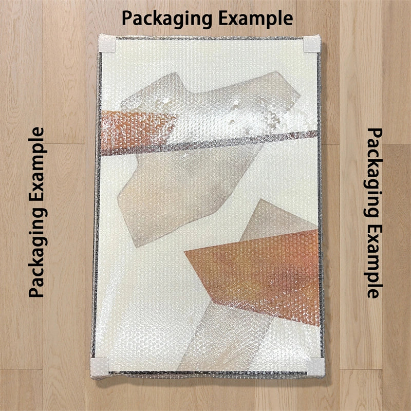 White Minimalist Textured Painting Canvas Set of 2 - Modern Abstract Wall Art for Living Room & Bedroom Decor #MM292
