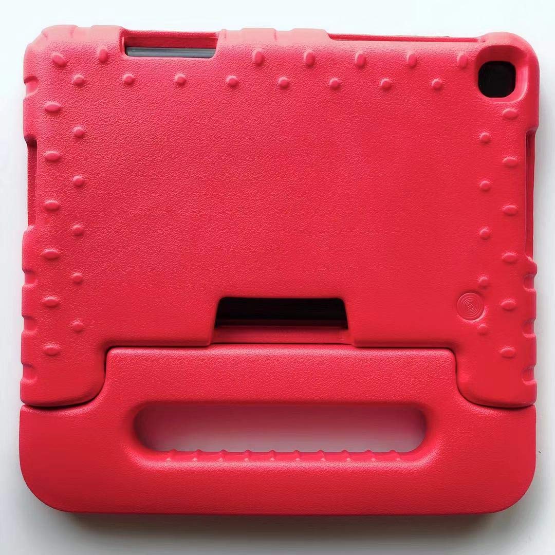 Shockproof Kids Tablet Case for Walmart Onn 8 Inch Android Tablet (Model ONA19TB002) - Ultra Lightweight Convertible Handle Stand Cover with Screen Protection - Perfect for School, Travel & Home Use (Red)